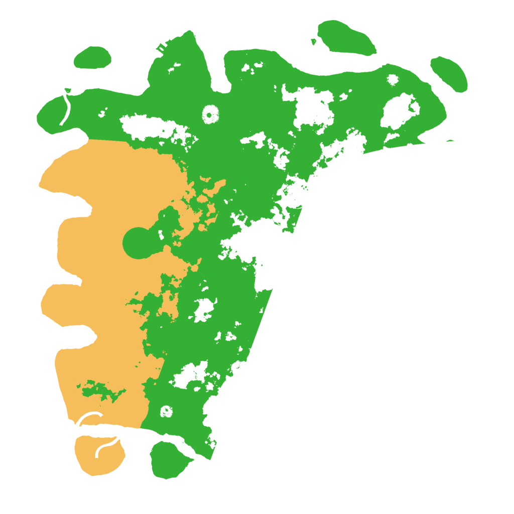 Biome Rust Map: Procedural Map, Size: 4250, Seed: 522900