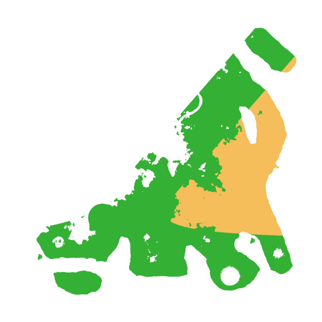 Biome Rust Map: Procedural Map, Size: 3000, Seed: 244218