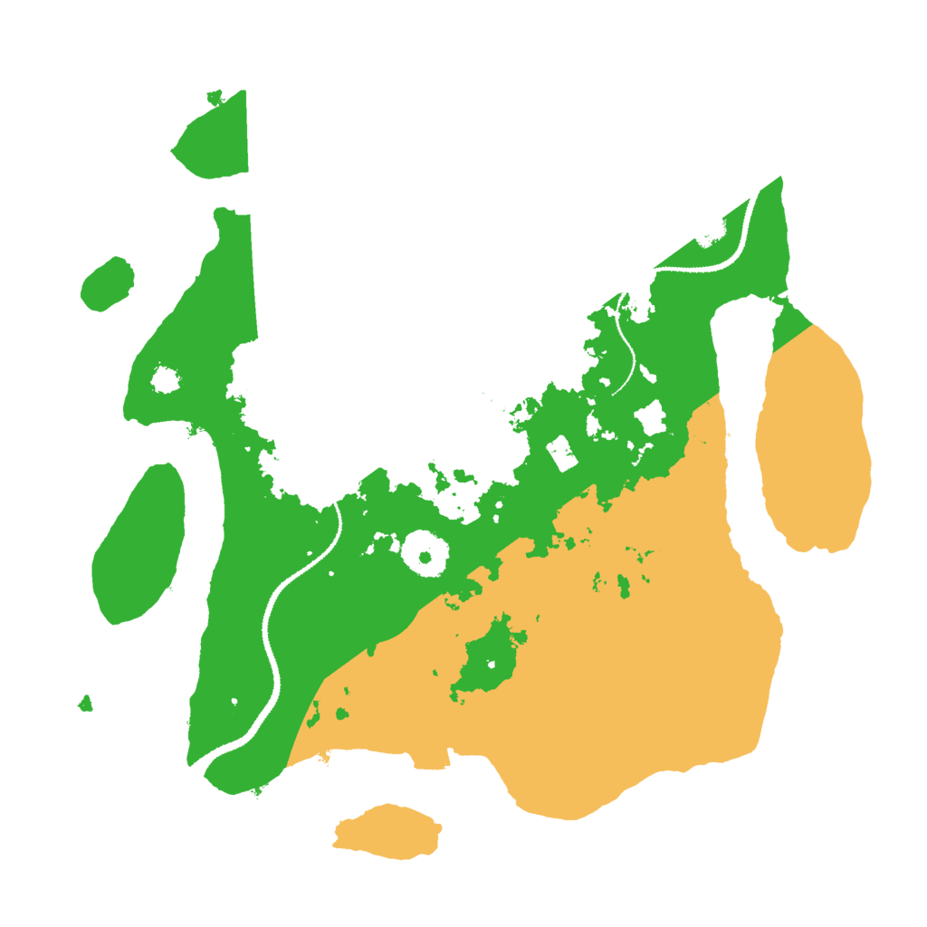 Biome Rust Map: Procedural Map, Size: 3000, Seed: 2048284703