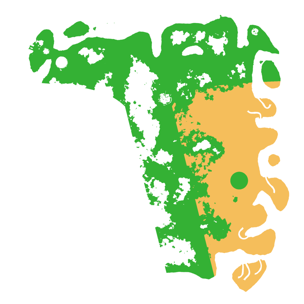 Biome Rust Map: Procedural Map, Size: 4553, Seed: 1195927985