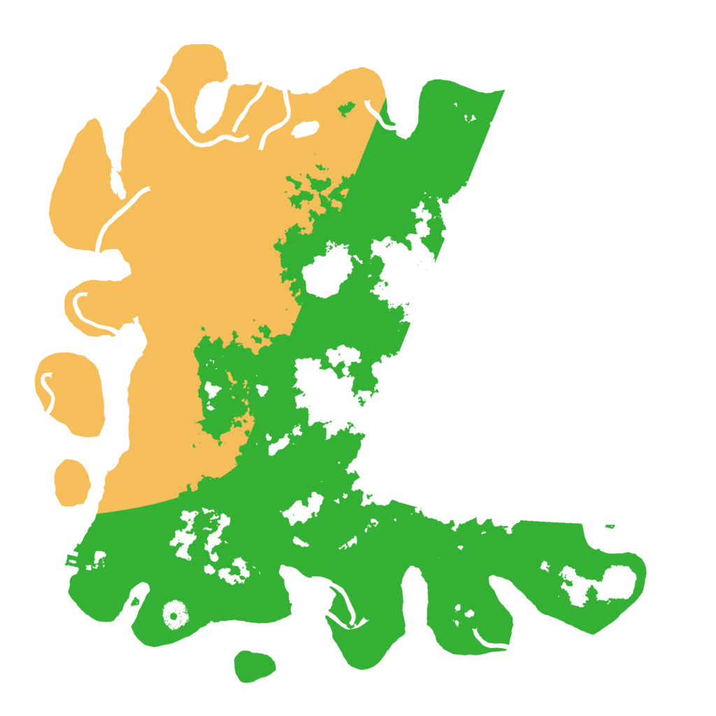 Biome Rust Map: Procedural Map, Size: 4000, Seed: 1696295275