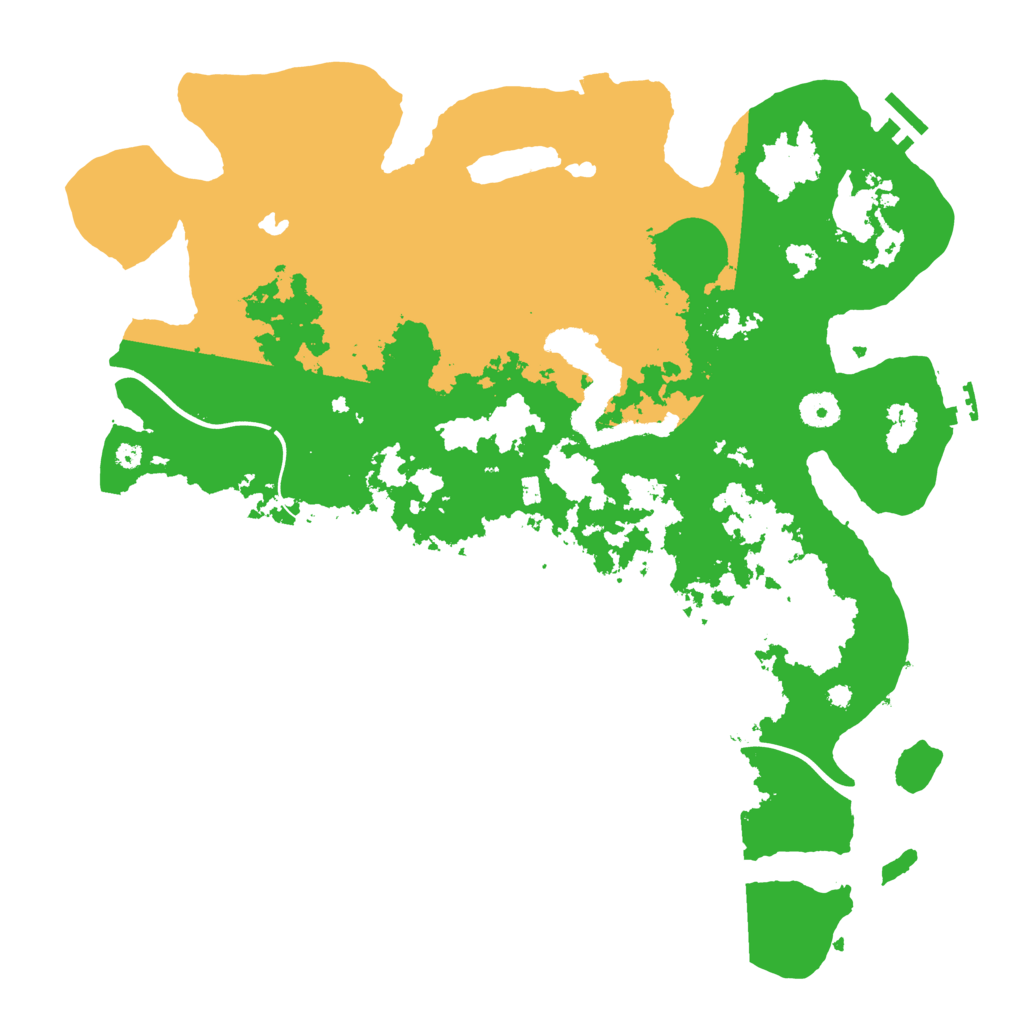Biome Rust Map: Procedural Map, Size: 4000, Seed: 2113802943