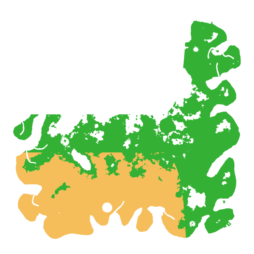 Biome Rust Map: Procedural Map, Size: 4500, Seed: 465412