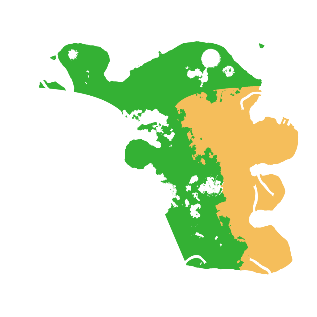 Biome Rust Map: Procedural Map, Size: 3000, Seed: 235243835