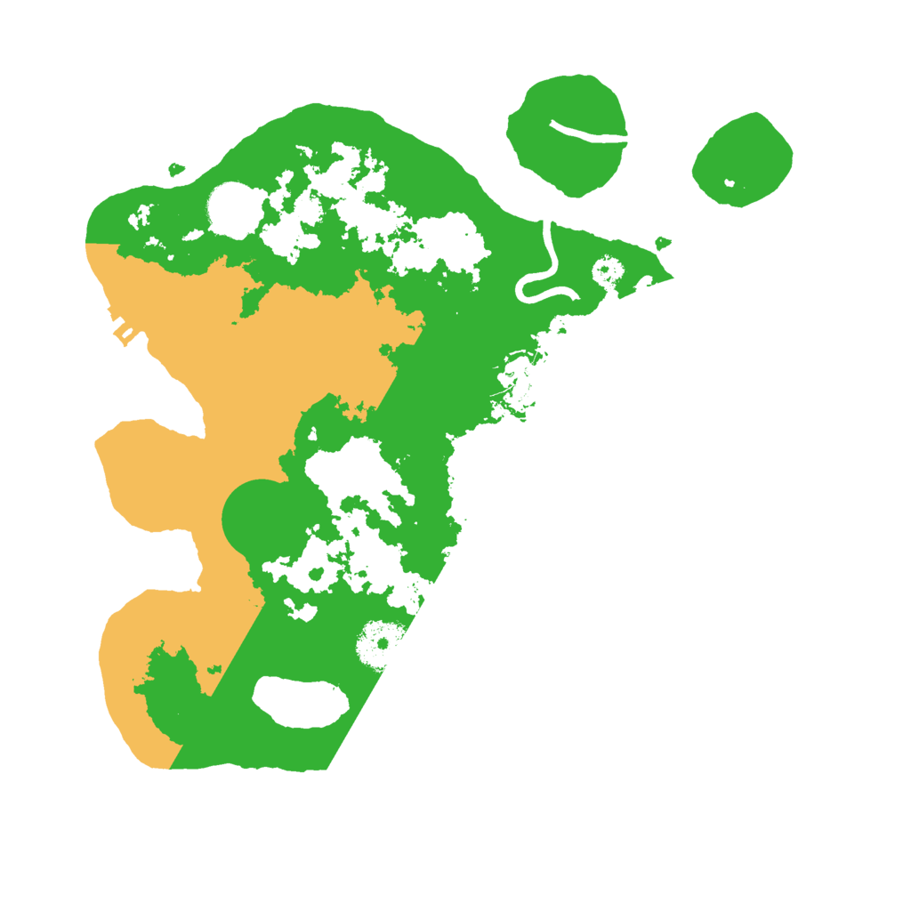 Biome Rust Map: Procedural Map, Size: 3000, Seed: 31415926