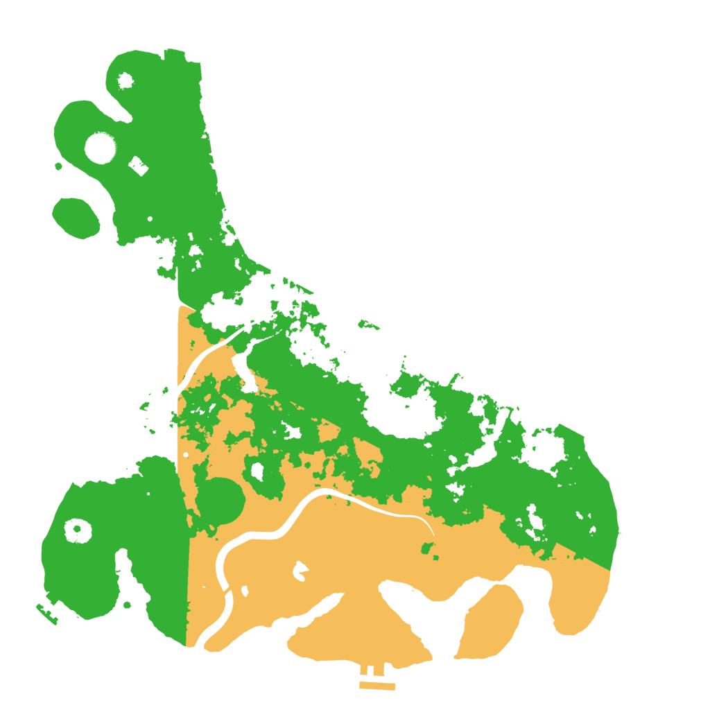 Biome Rust Map: Procedural Map, Size: 4000, Seed: 1992802254