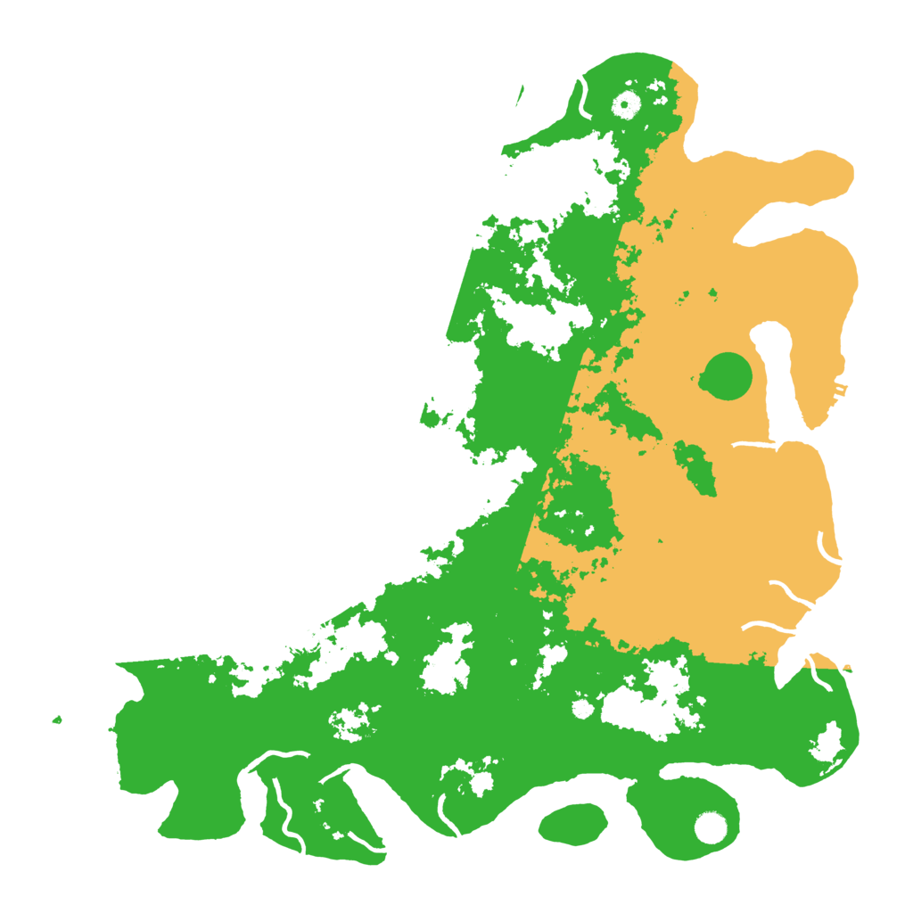 Biome Rust Map: Procedural Map, Size: 5000, Seed: 756652339
