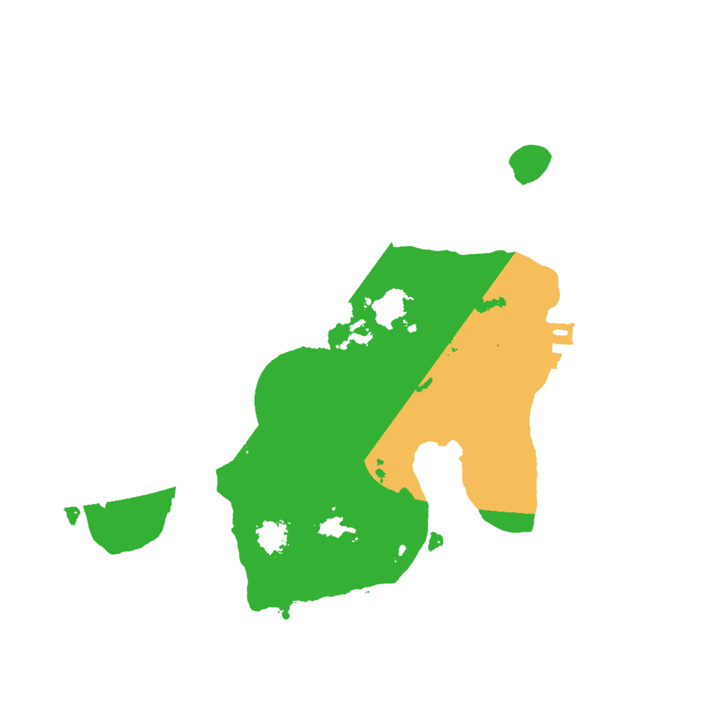 Biome Rust Map: Procedural Map, Size: 2000, Seed: 1511914929