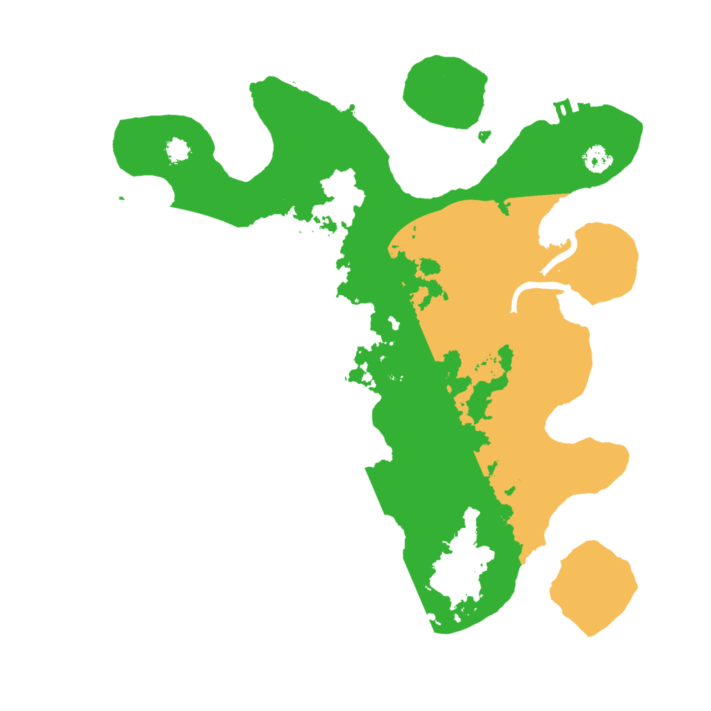 Biome Rust Map: Procedural Map, Size: 2700, Seed: 1581334995