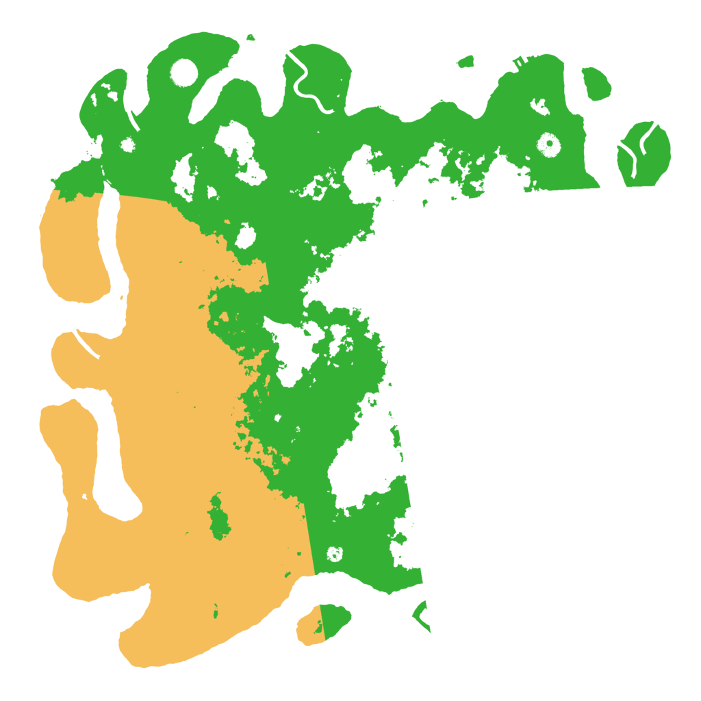Biome Rust Map: Procedural Map, Size: 4500, Seed: 8642