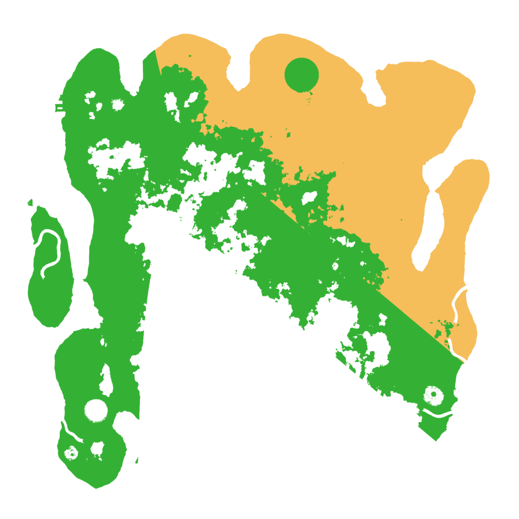 Biome Rust Map: Procedural Map, Size: 4000, Seed: 446719847