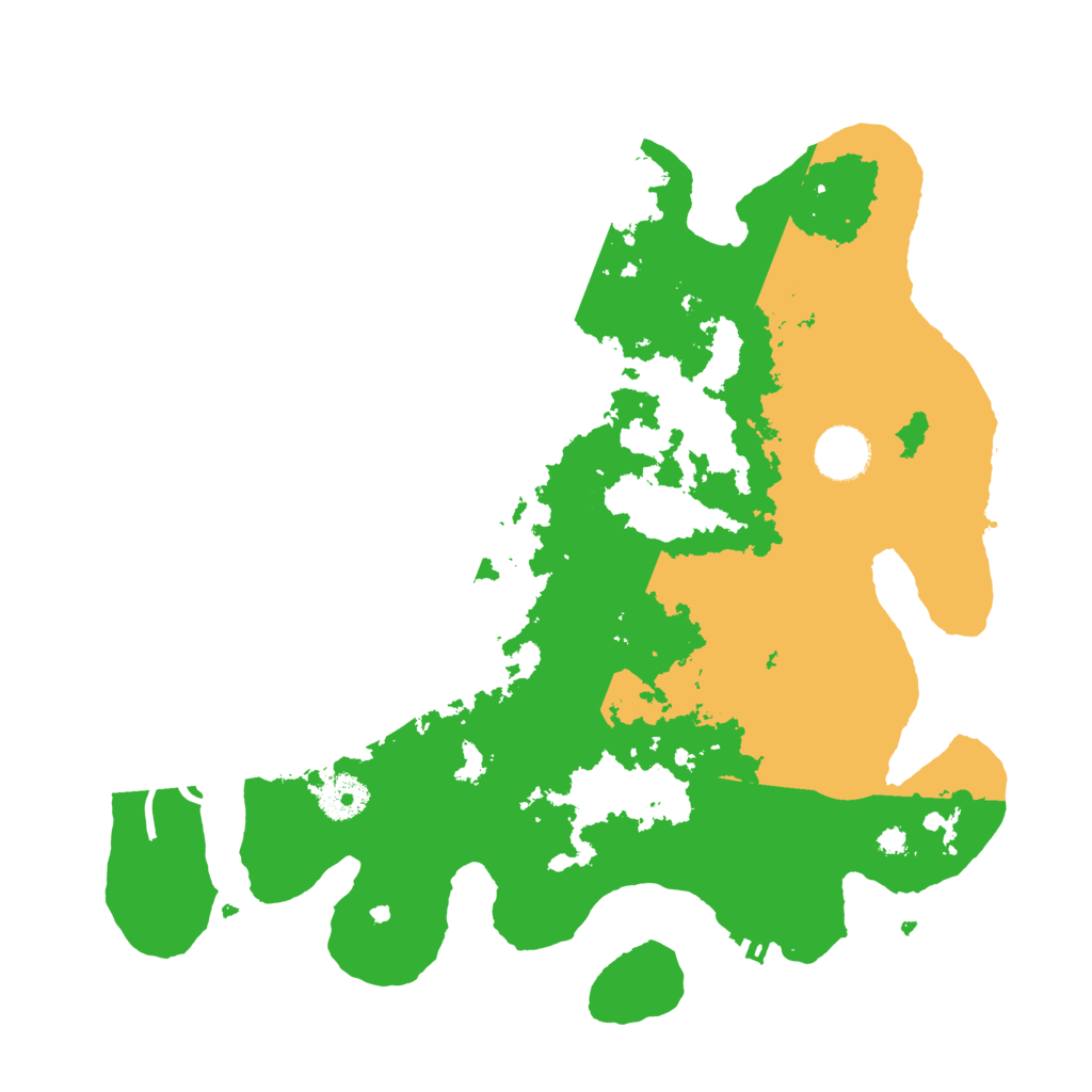 Biome Rust Map: Procedural Map, Size: 3500, Seed: 1193672565
