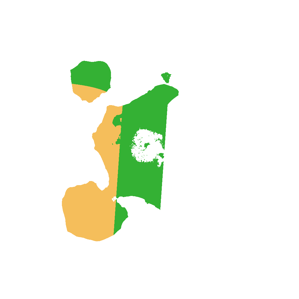 Biome Rust Map: Procedural Map, Size: 1500, Seed: 12962999