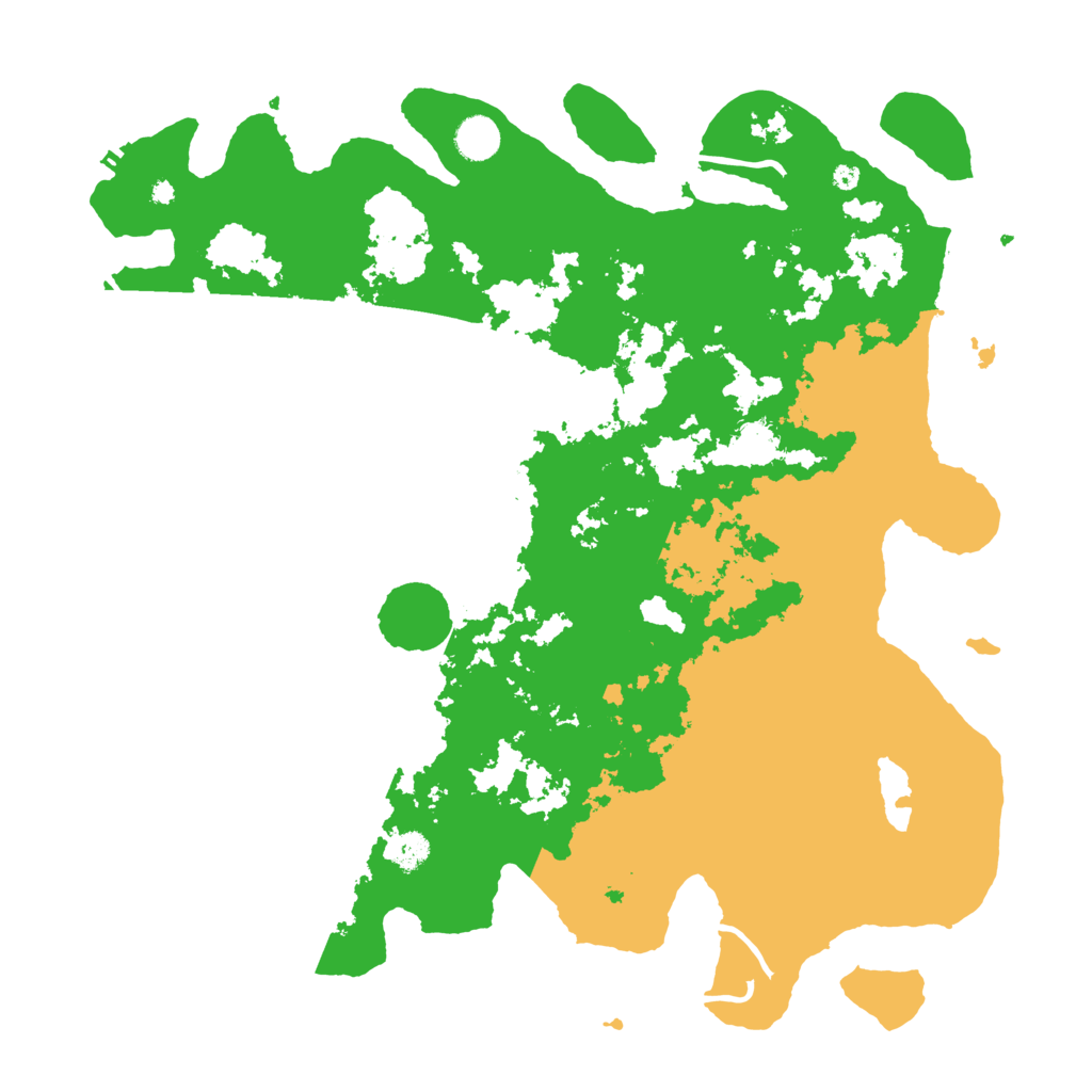 Biome Rust Map: Procedural Map, Size: 4300, Seed: 21474524