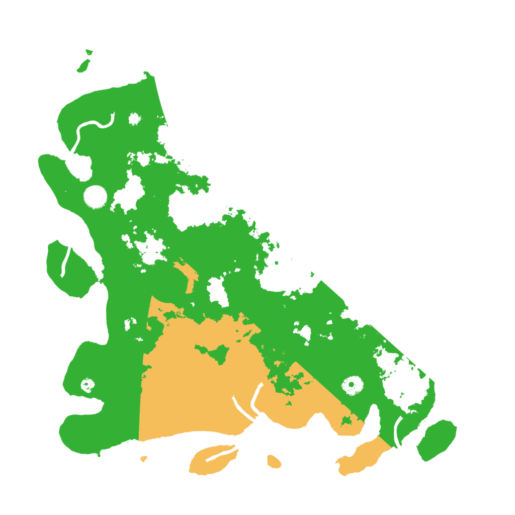 Biome Rust Map: Procedural Map, Size: 3900, Seed: 9587541