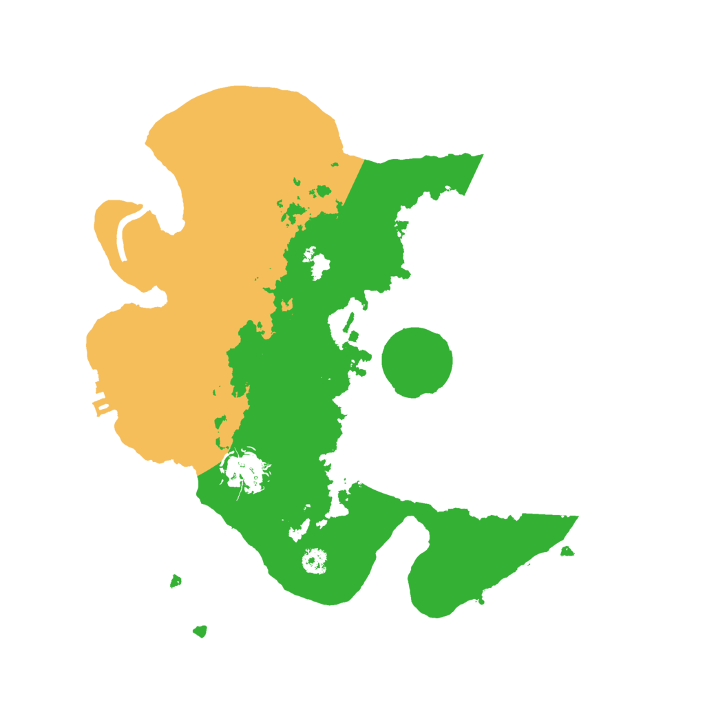 Biome Rust Map: Procedural Map, Size: 2800, Seed: 639046930