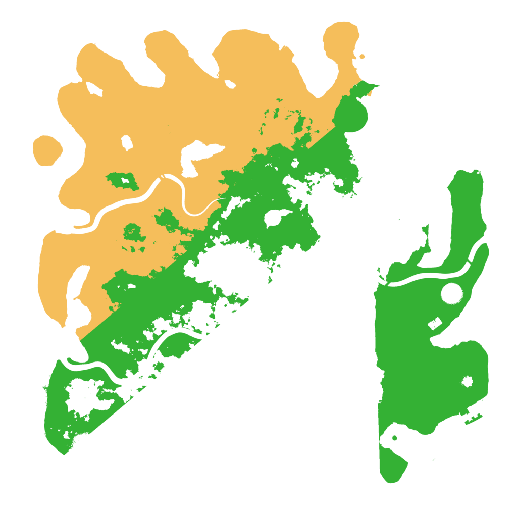 Biome Rust Map: Procedural Map, Size: 4250, Seed: 919137475