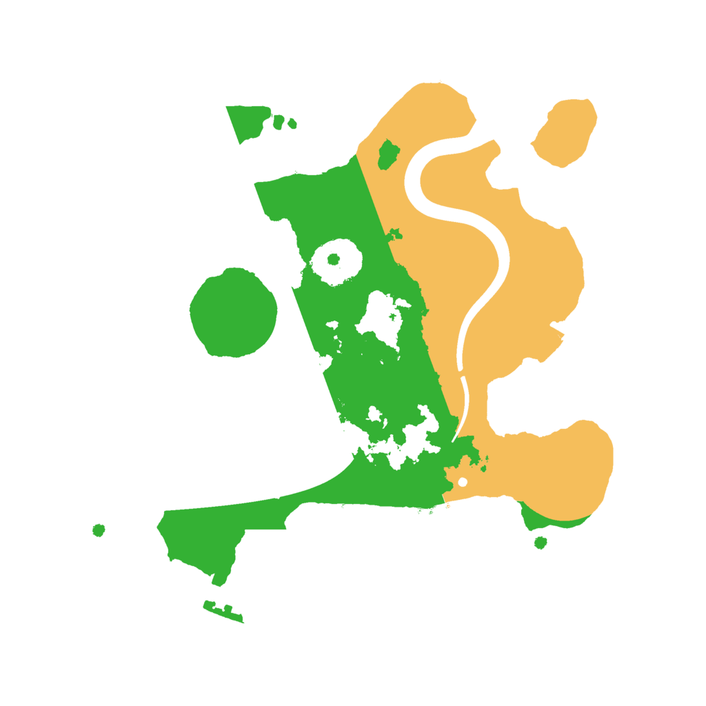 Biome Rust Map: Procedural Map, Size: 2250, Seed: 20220614