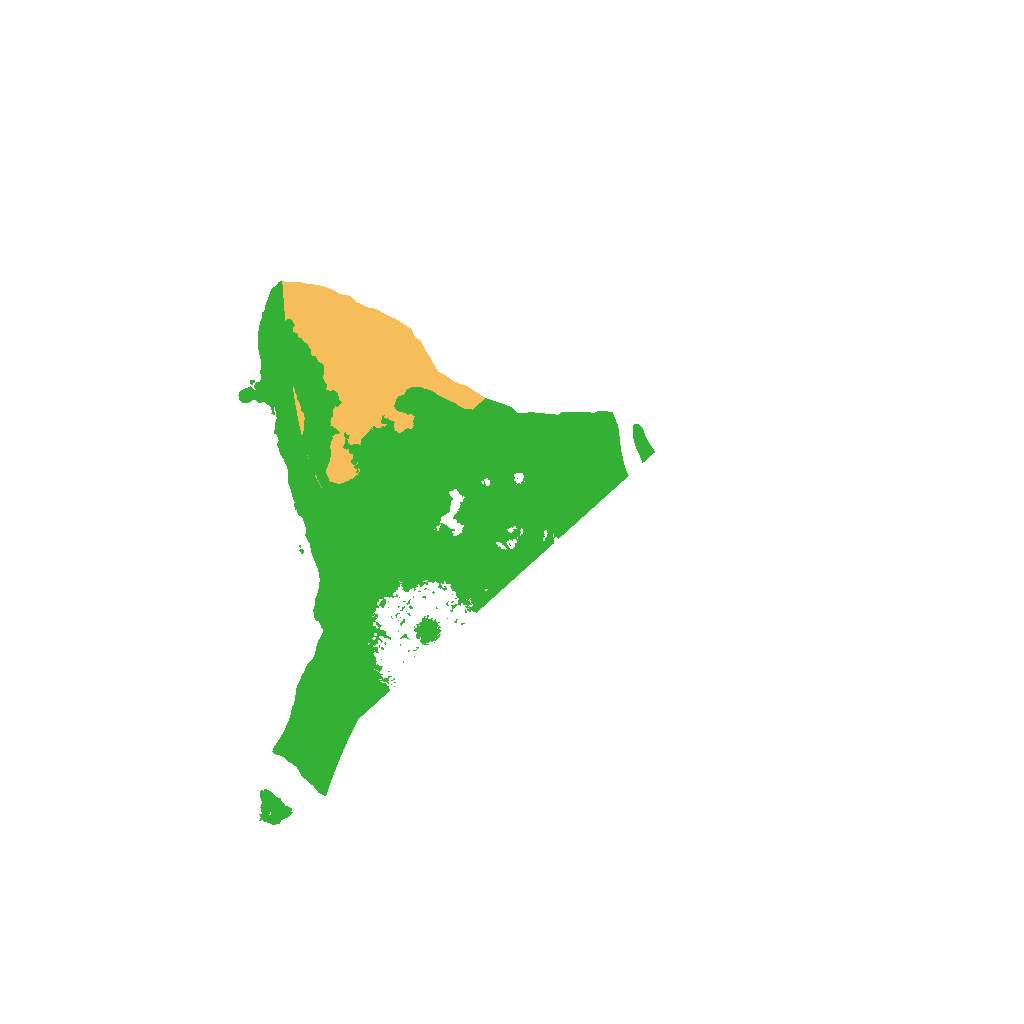 Biome Rust Map: Procedural Map, Size: 1500, Seed: 36967