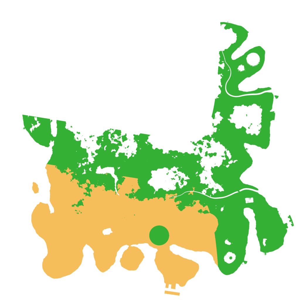 Biome Rust Map: Procedural Map, Size: 4000, Seed: 898642639