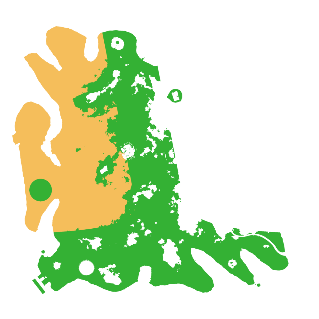 Biome Rust Map: Procedural Map, Size: 3750, Seed: 187