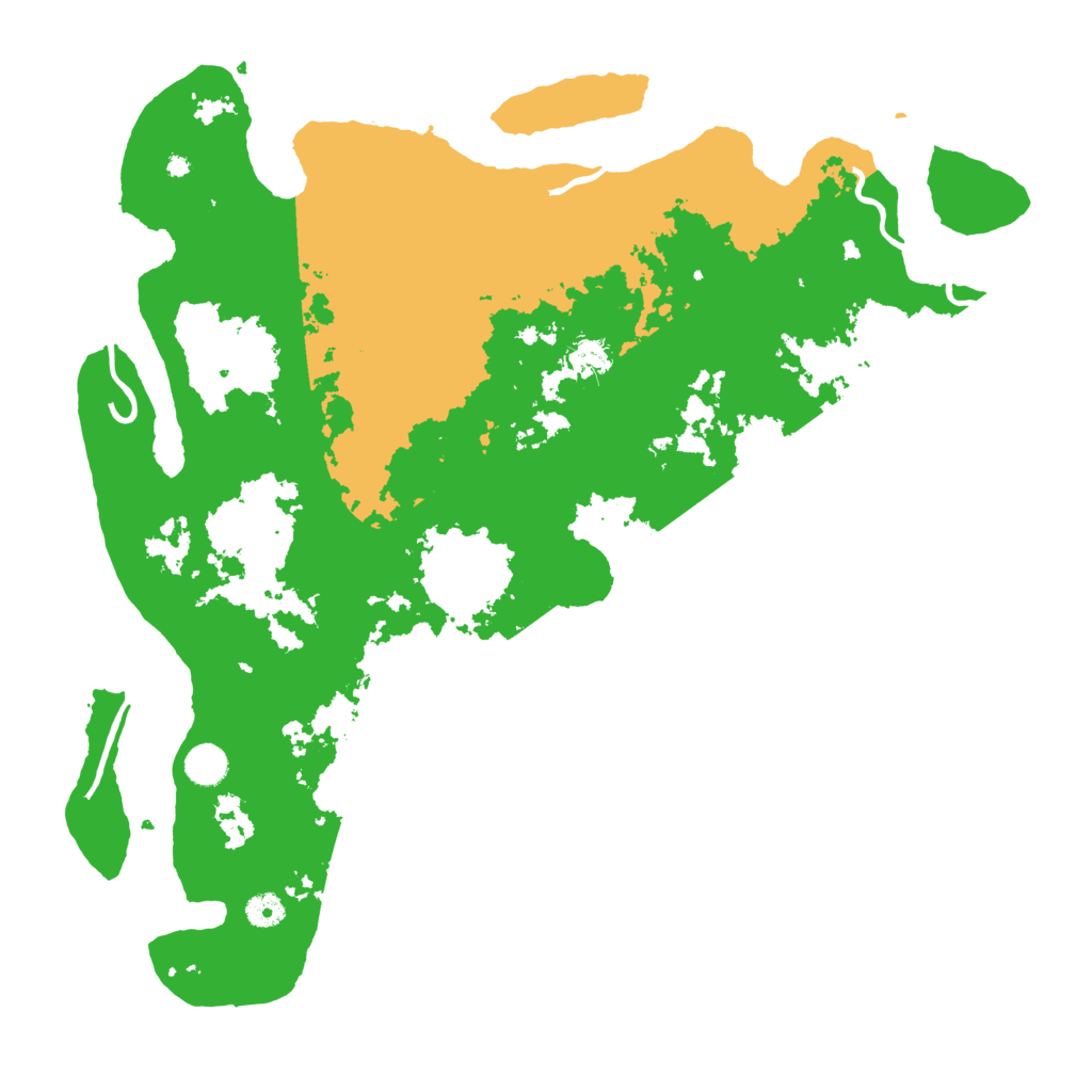 Biome Rust Map: Procedural Map, Size: 4500, Seed: 90000