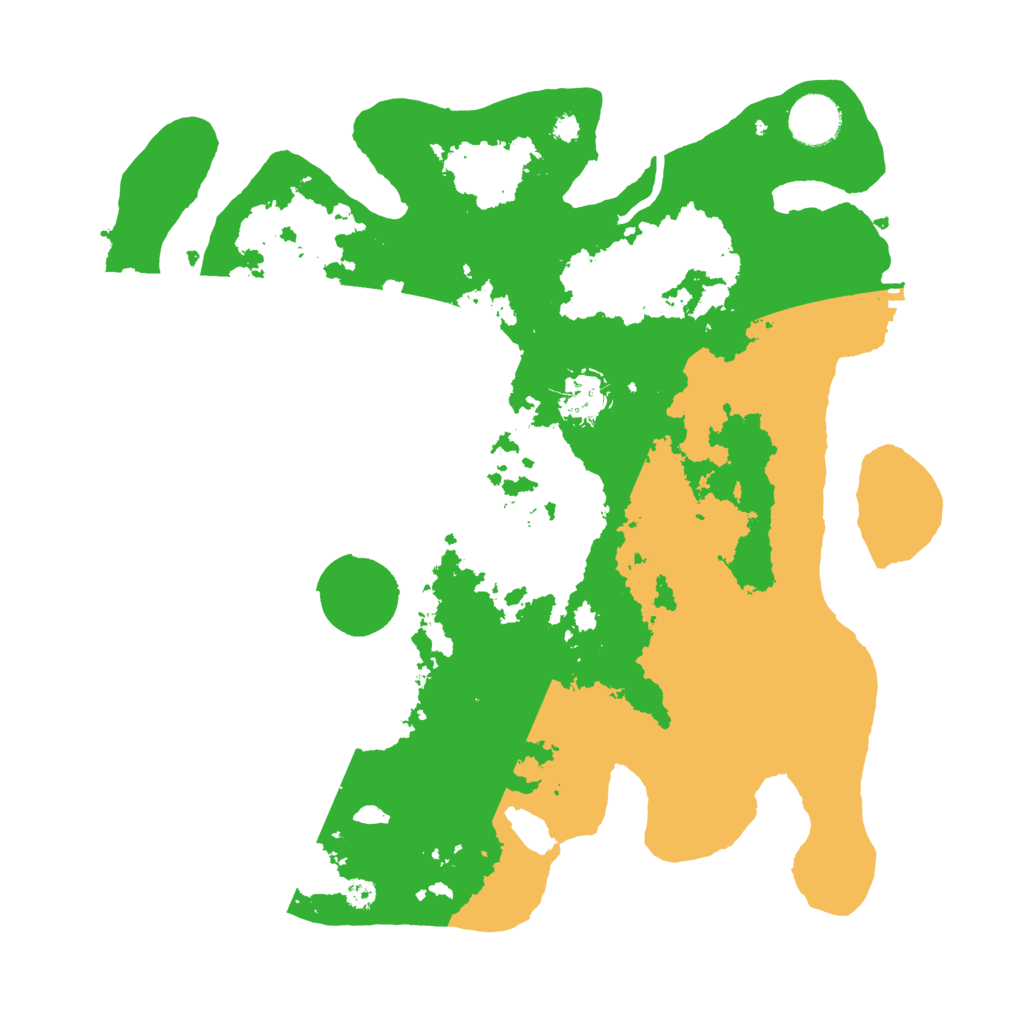 Biome Rust Map: Procedural Map, Size: 3500, Seed: 1253325973
