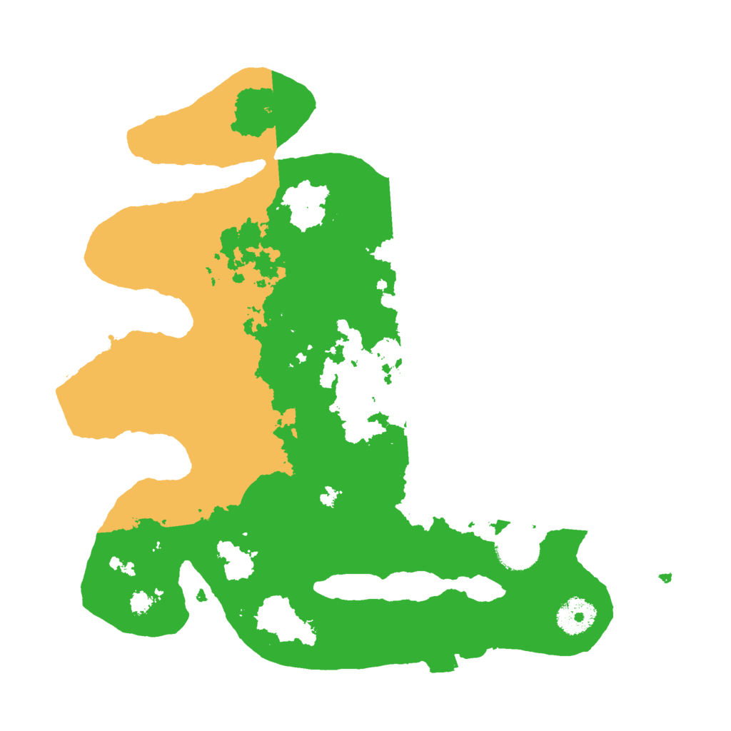 Biome Rust Map: Procedural Map, Size: 3000, Seed: 7381