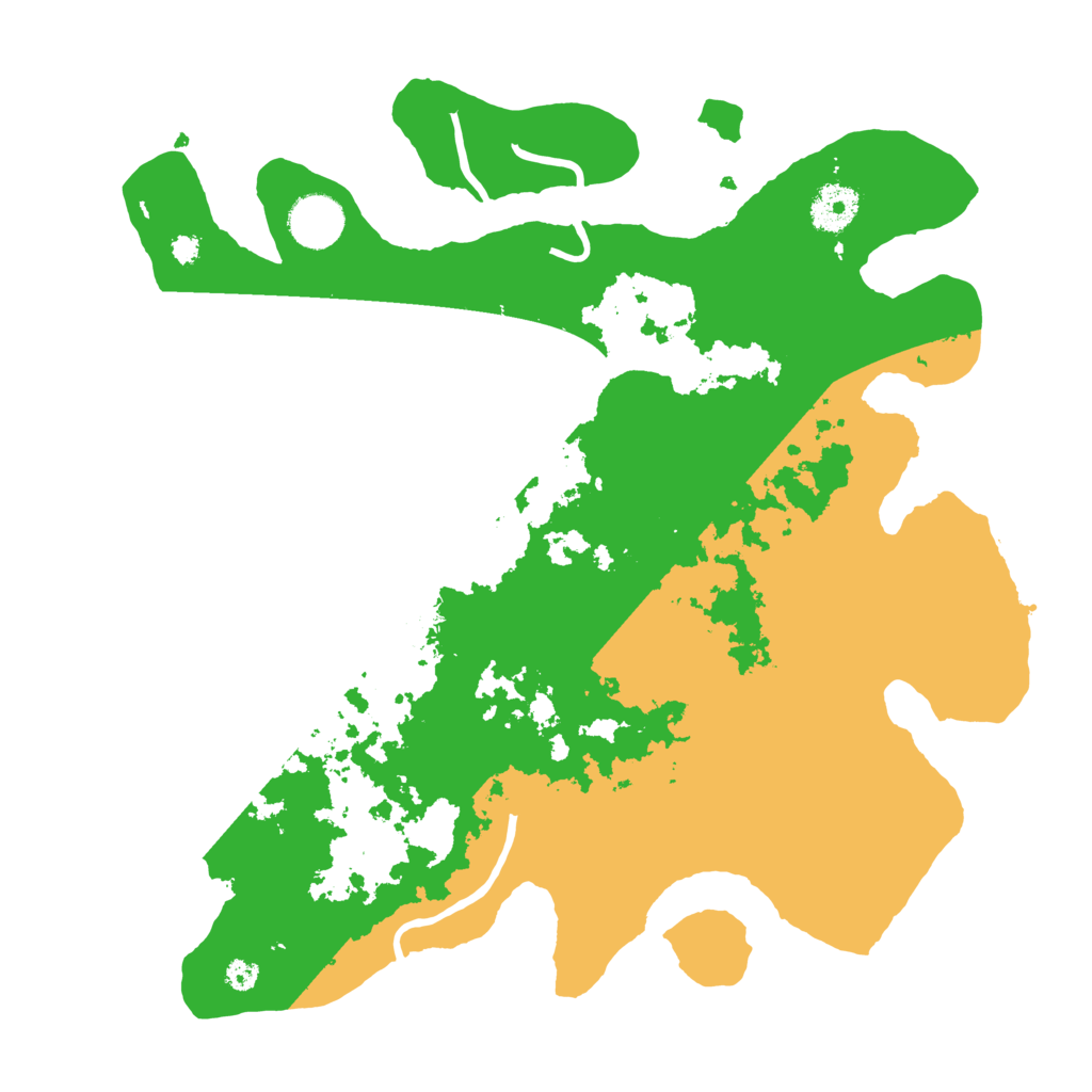 Biome Rust Map: Procedural Map, Size: 3500, Seed: 1060418444