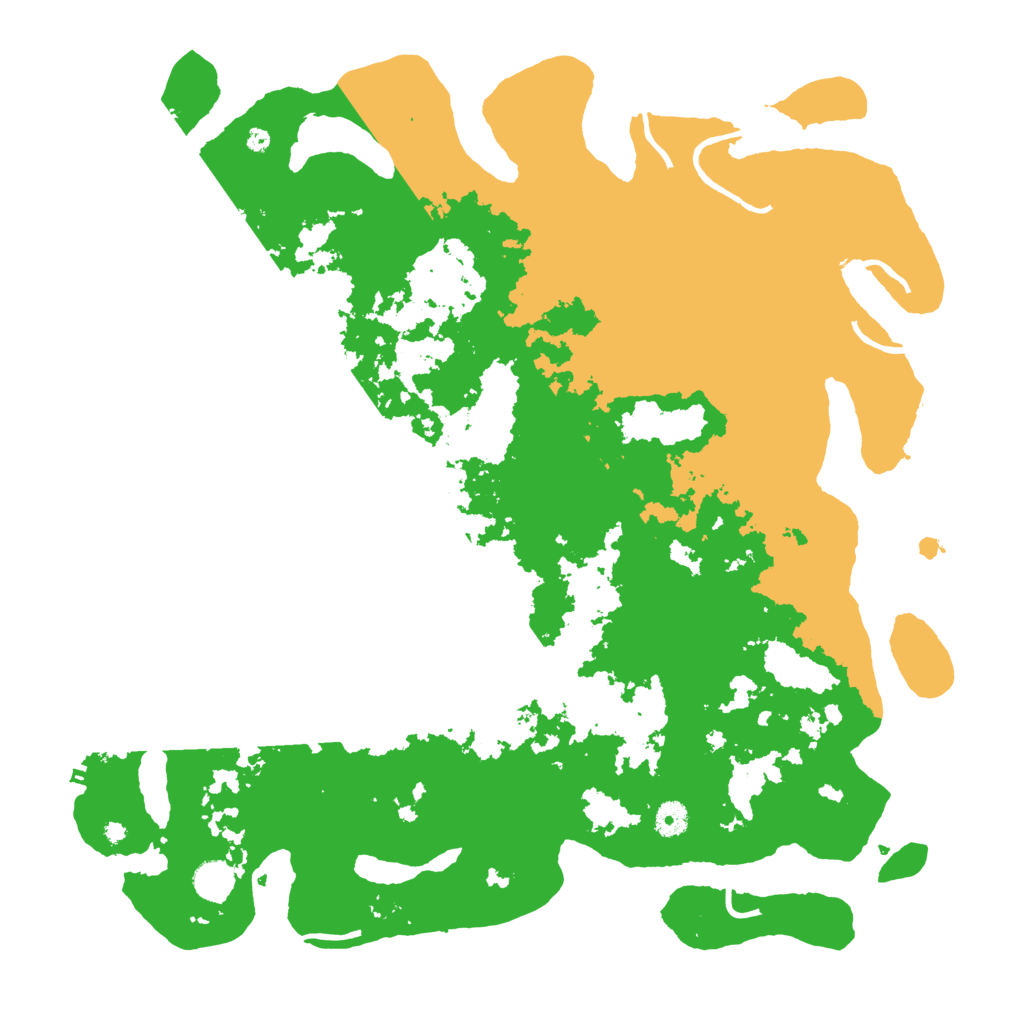 Biome Rust Map: Procedural Map, Size: 4500, Seed: 1030777472