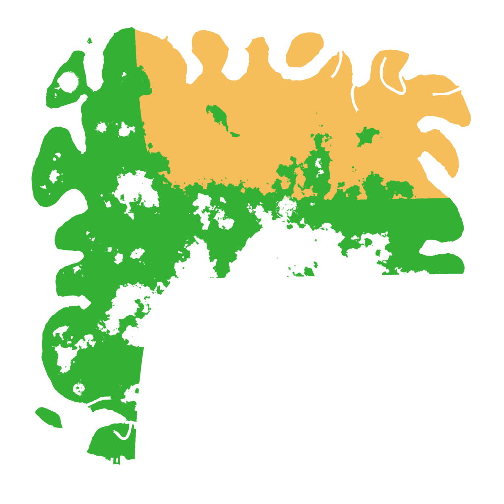 Biome Rust Map: Procedural Map, Size: 4500, Seed: 66189