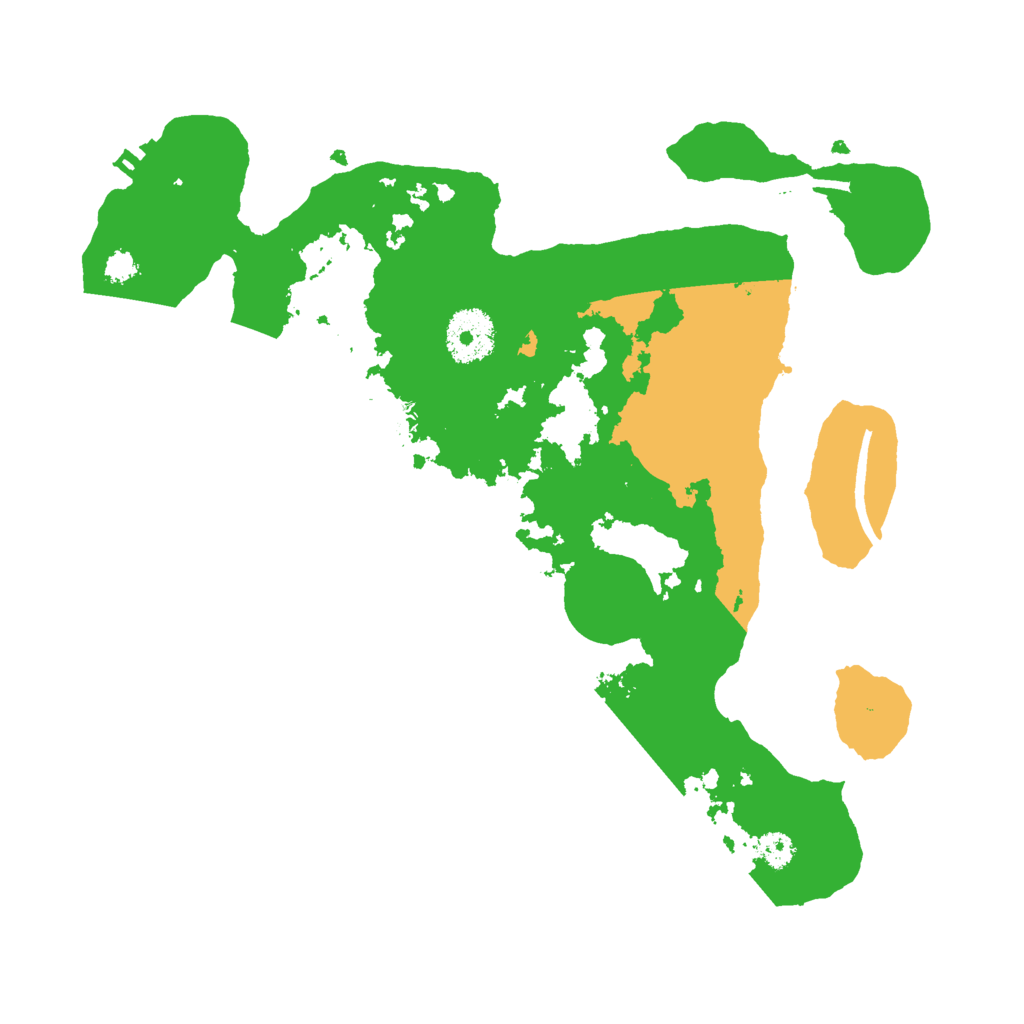 Biome Rust Map: Procedural Map, Size: 3000, Seed: 463614226
