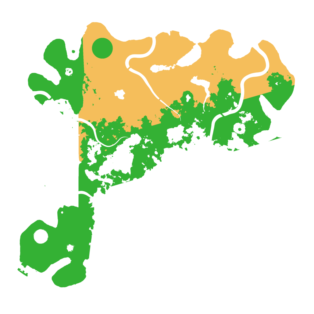 Biome Rust Map: Procedural Map, Size: 4000, Seed: 28489
