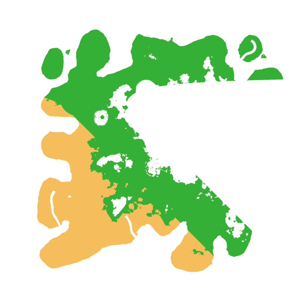 Biome Rust Map: Procedural Map, Size: 3000, Seed: 44315