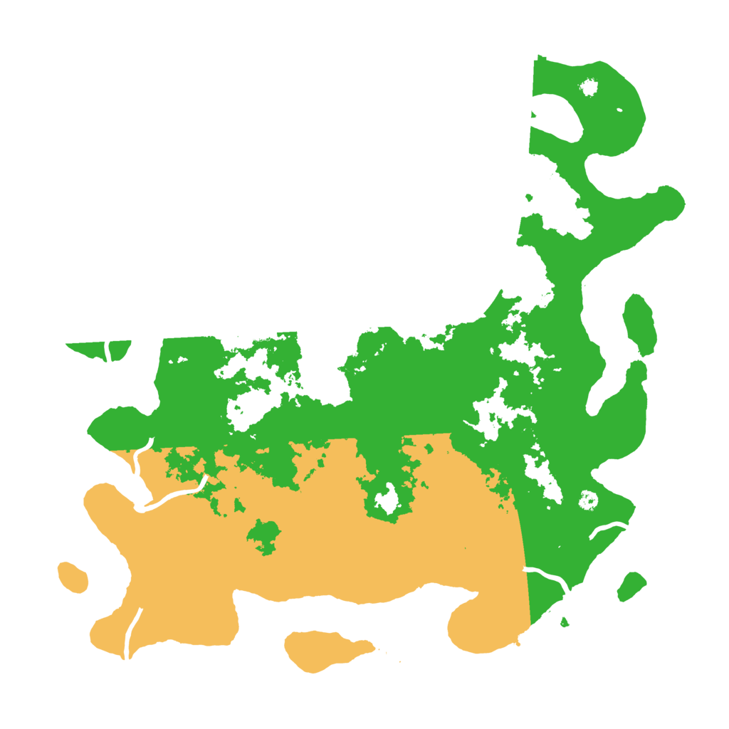Biome Rust Map: Procedural Map, Size: 3850, Seed: 1842996905