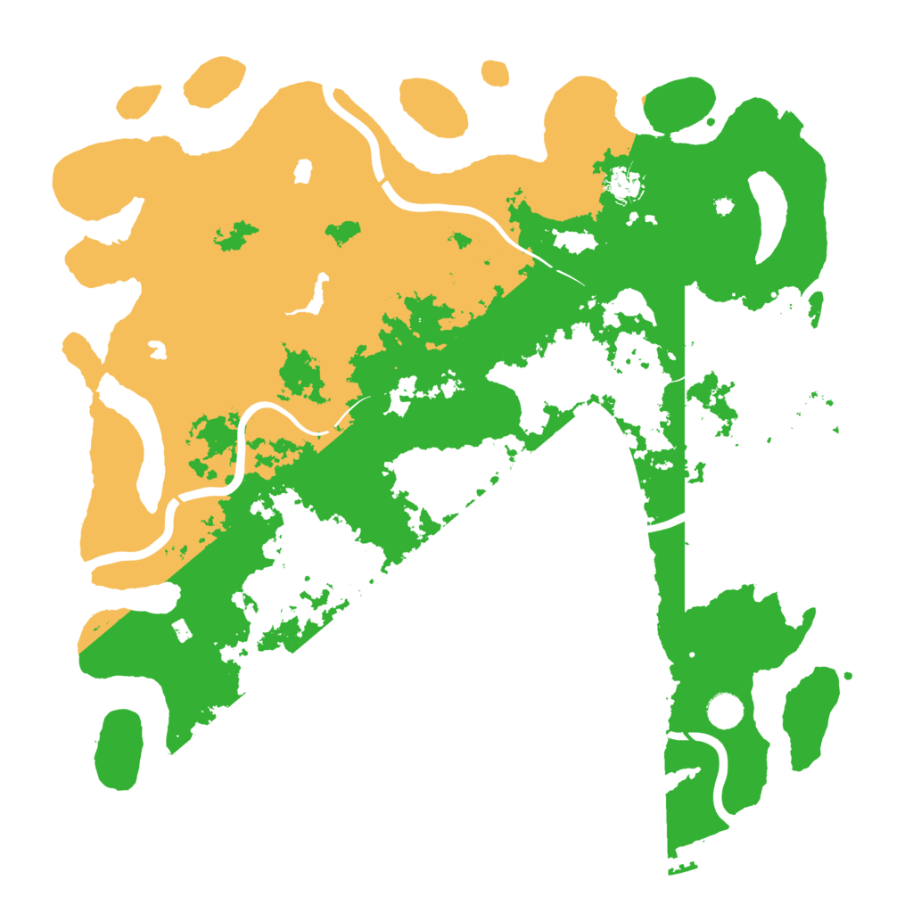Biome Rust Map: Procedural Map, Size: 4500, Seed: 82223752