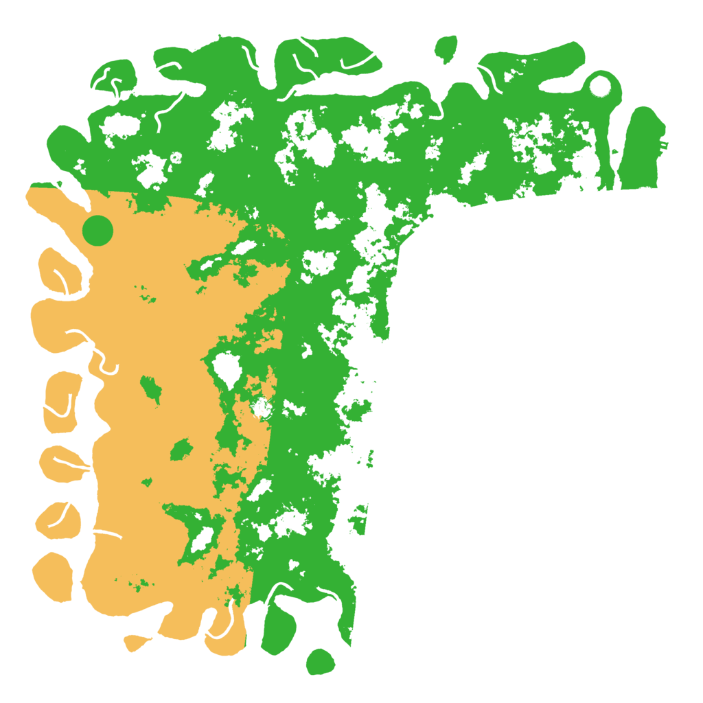 Biome Rust Map: Procedural Map, Size: 6000, Seed: 452722
