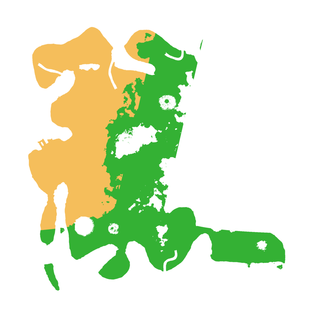 Biome Rust Map: Procedural Map, Size: 3000, Seed: 703512993