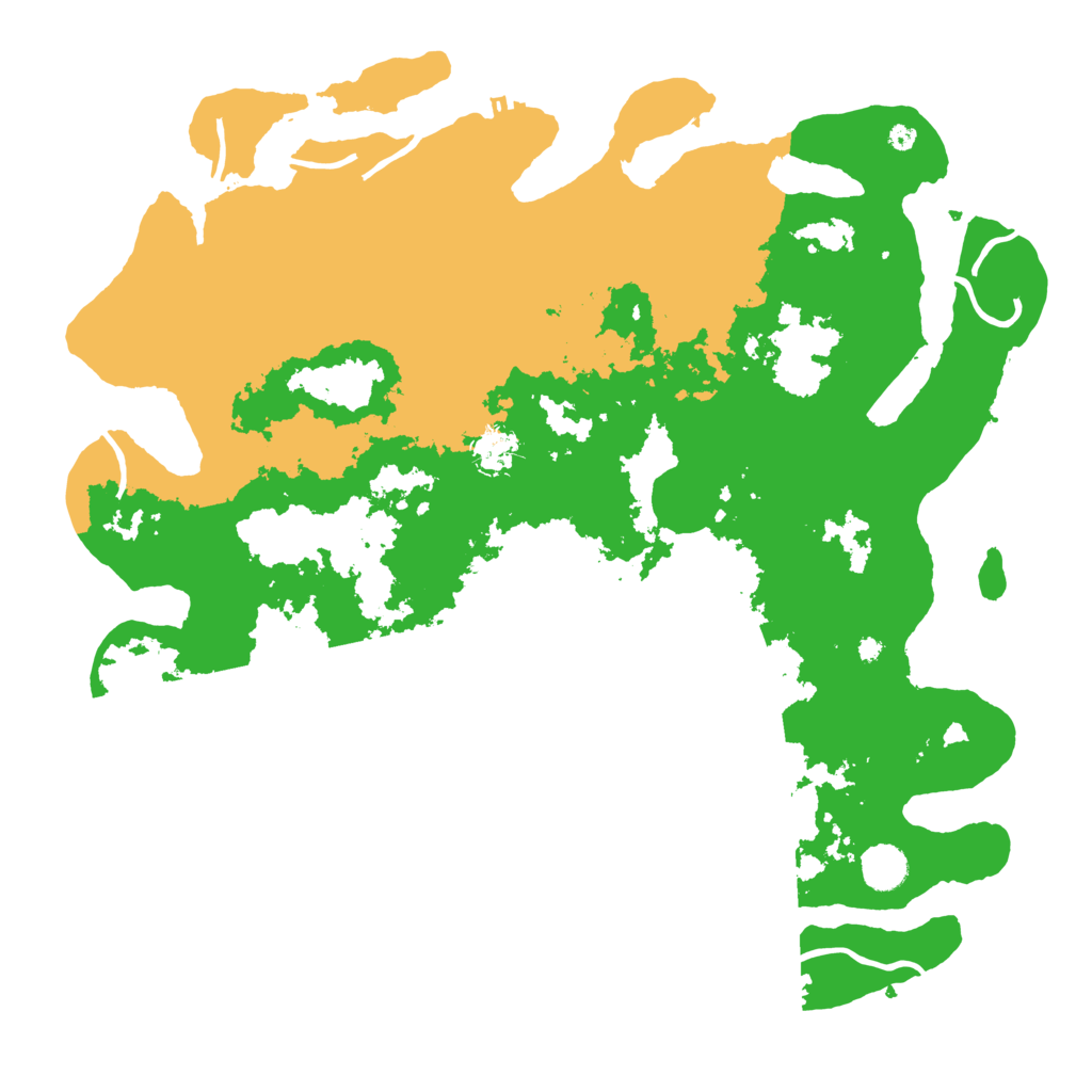 Biome Rust Map: Procedural Map, Size: 4250, Seed: 2000460225