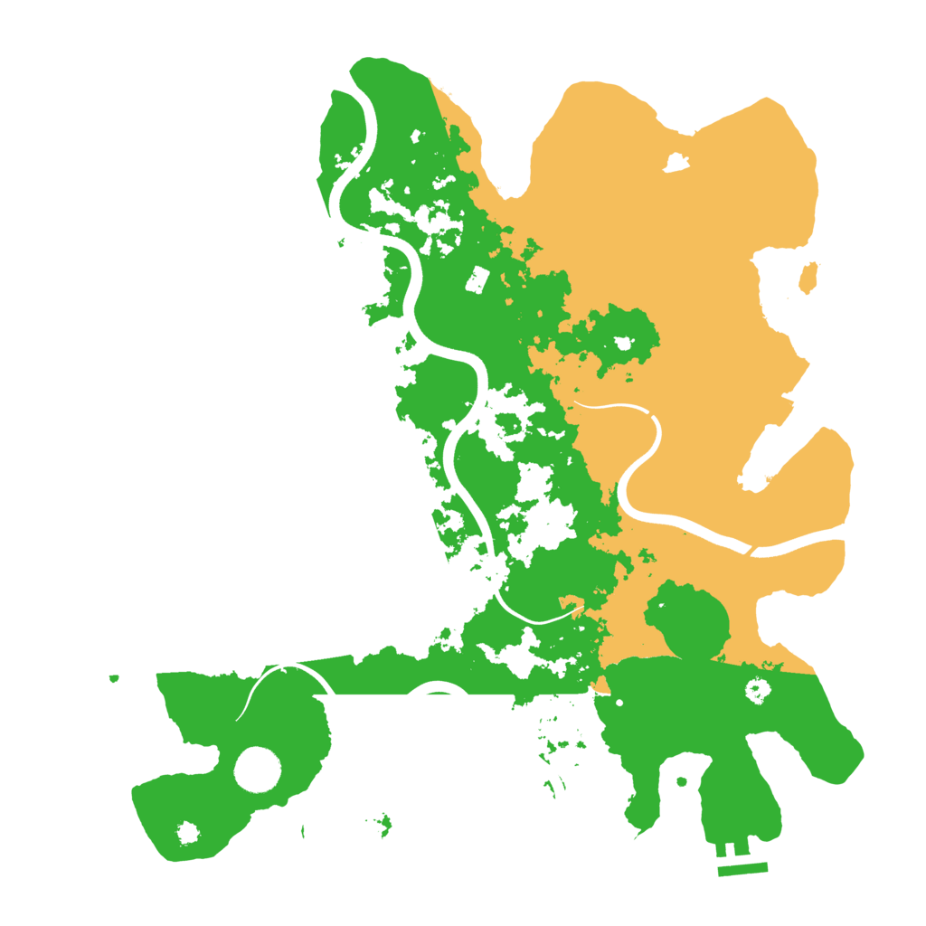 Biome Rust Map: Procedural Map, Size: 3750, Seed: 1752504740