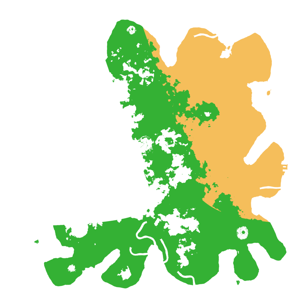 Biome Rust Map: Procedural Map, Size: 3750, Seed: 1752504740