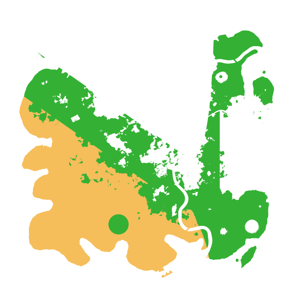 Biome Rust Map: Procedural Map, Size: 3850, Seed: 1286902074