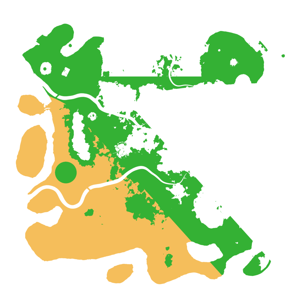 Biome Rust Map: Procedural Map, Size: 3750, Seed: 259790617