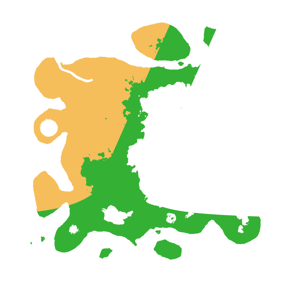 Biome Rust Map: Procedural Map, Size: 3000, Seed: 4561