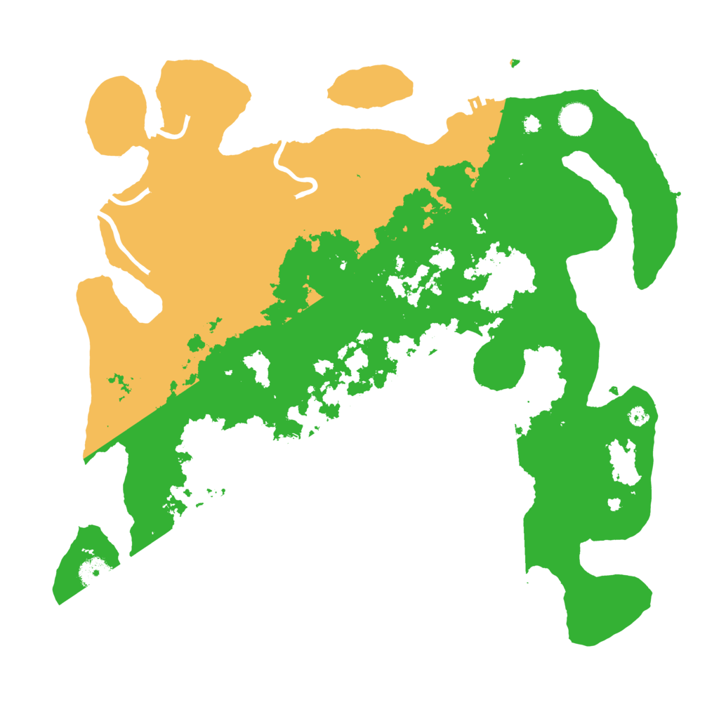Biome Rust Map: Procedural Map, Size: 3800, Seed: 37967