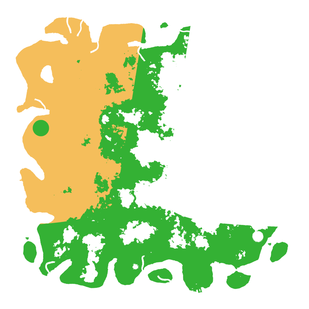 Biome Rust Map: Procedural Map, Size: 5000, Seed: 217345320