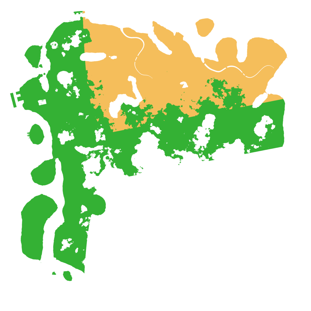 Biome Rust Map: Procedural Map, Size: 4250, Seed: 15022663