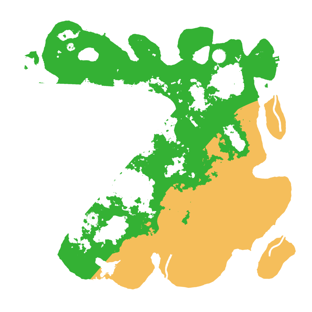 Biome Rust Map: Procedural Map, Size: 4000, Seed: 3816
