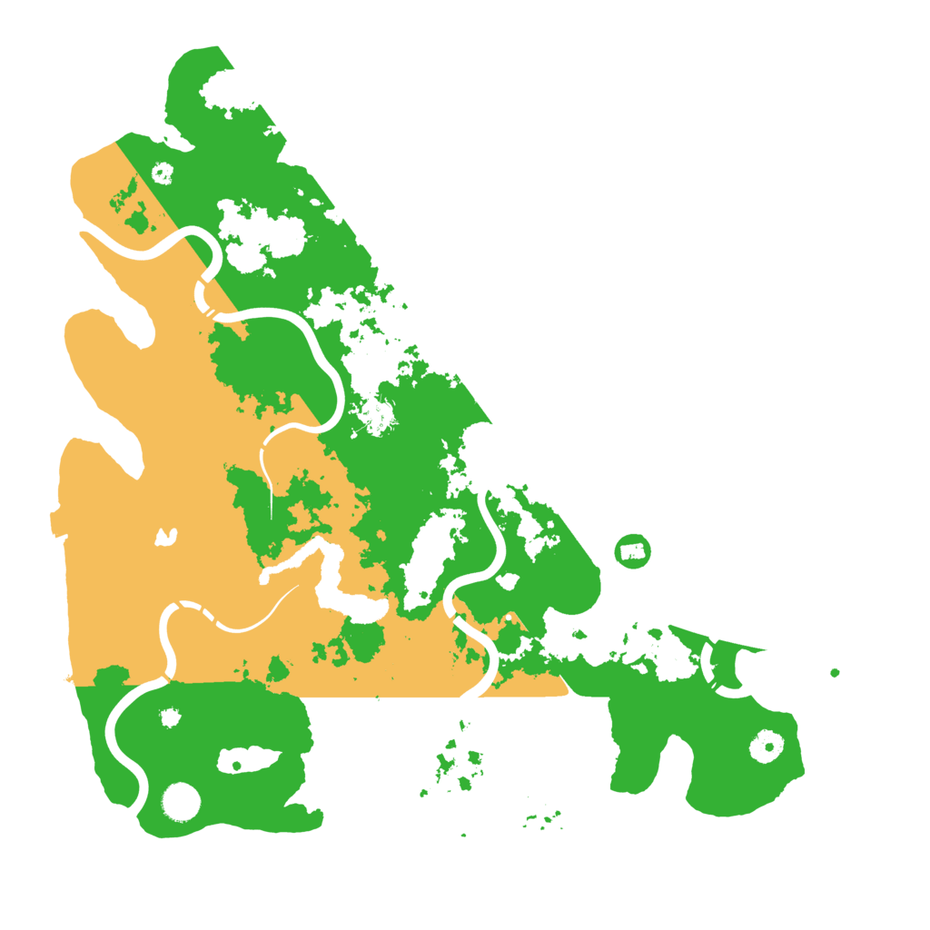 Biome Rust Map: Procedural Map, Size: 4250, Seed: 870780013