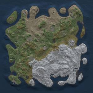 Thumbnail Rust Map: Procedural Map, Size: 4250, Seed: 1946540163, 18 Monuments
